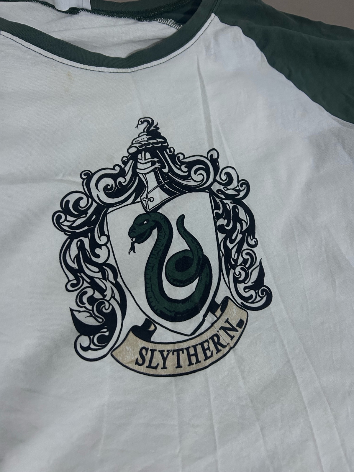 T-shirt Slytherin House Blanc Original 