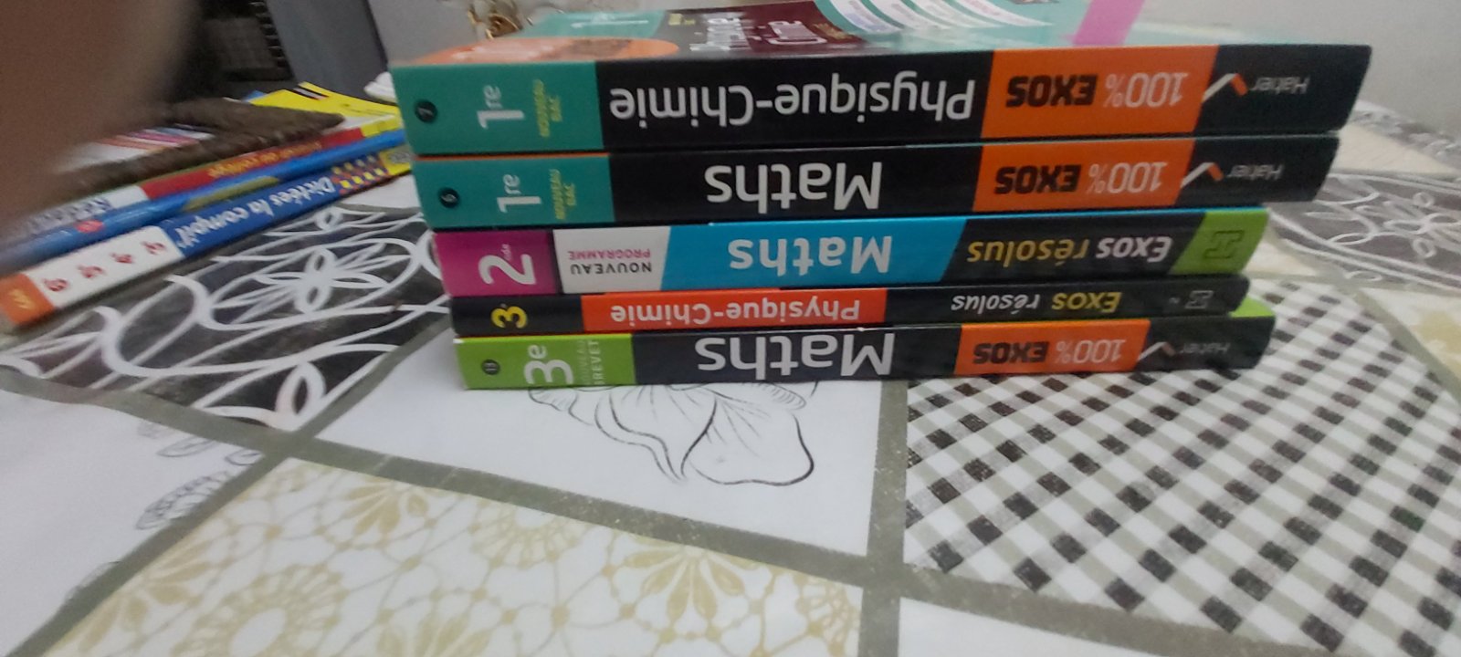 Lot de livres scolaires