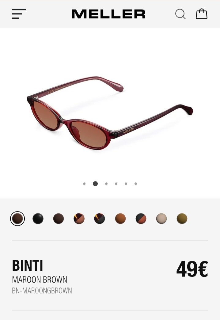 Lunette de soleil unisexe Meller