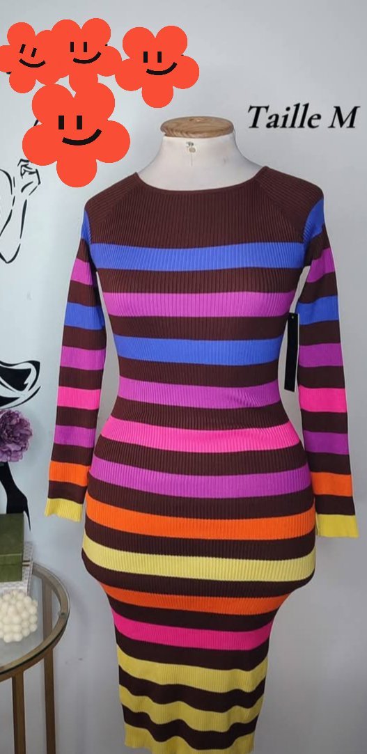 Robe coloré 