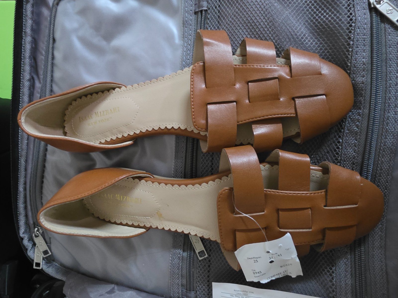 Sandale en cuir