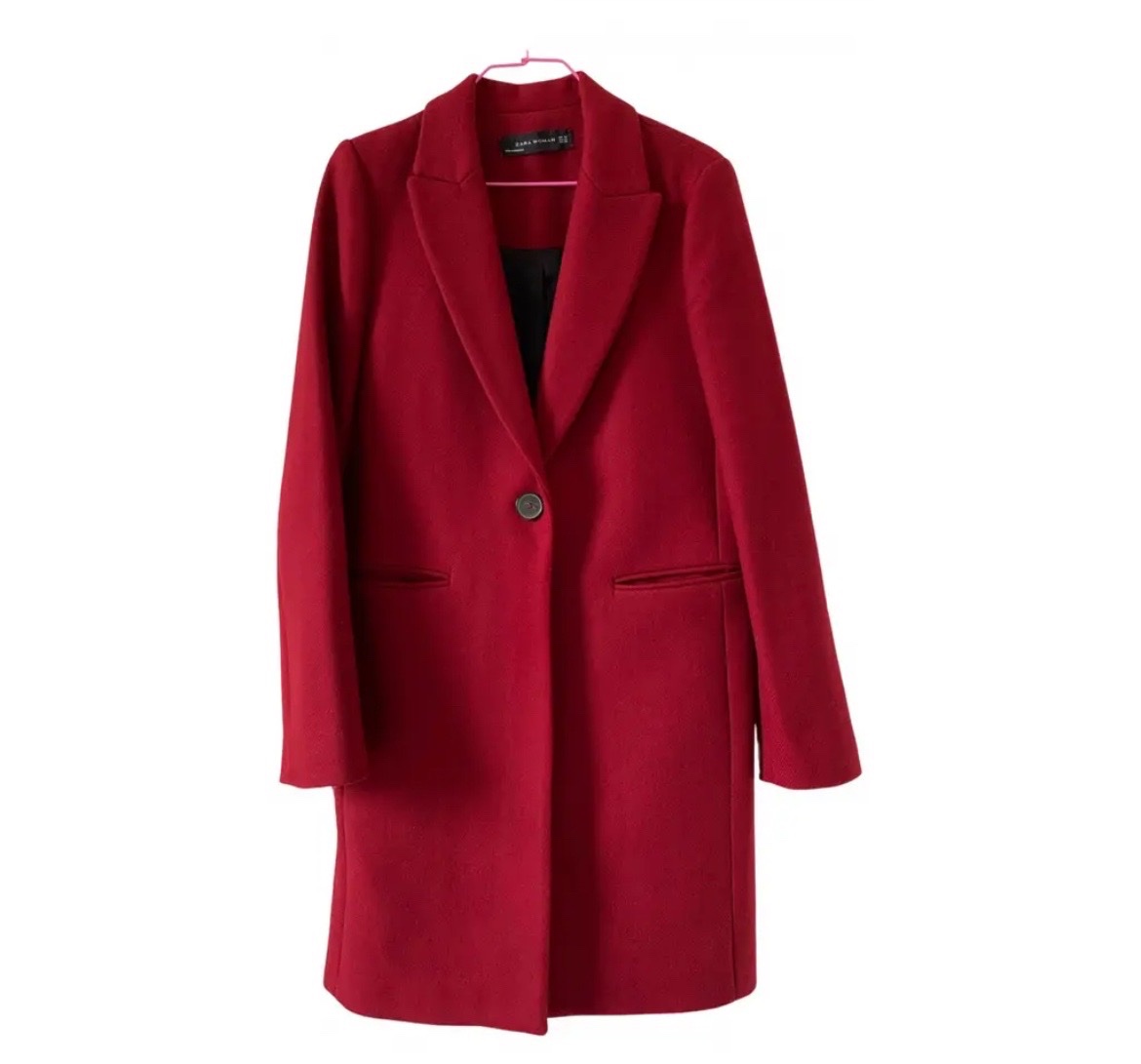 Manteau burgundy