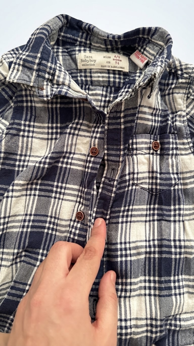 Chemise bebe zara 