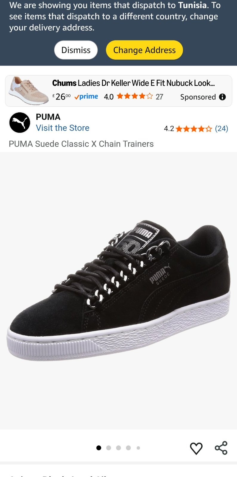 Puma pointure 39 daims 
