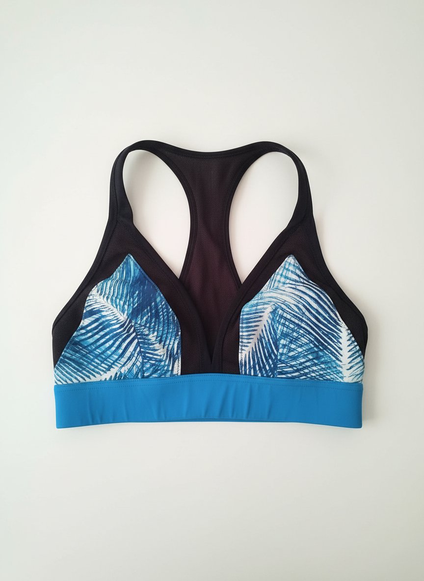 Maillot bleu turquoise | blue swimsuit top/bra