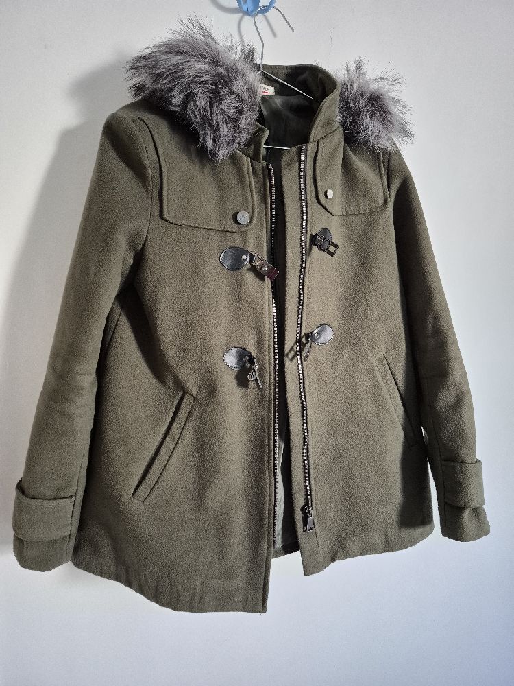 Manteau kaki