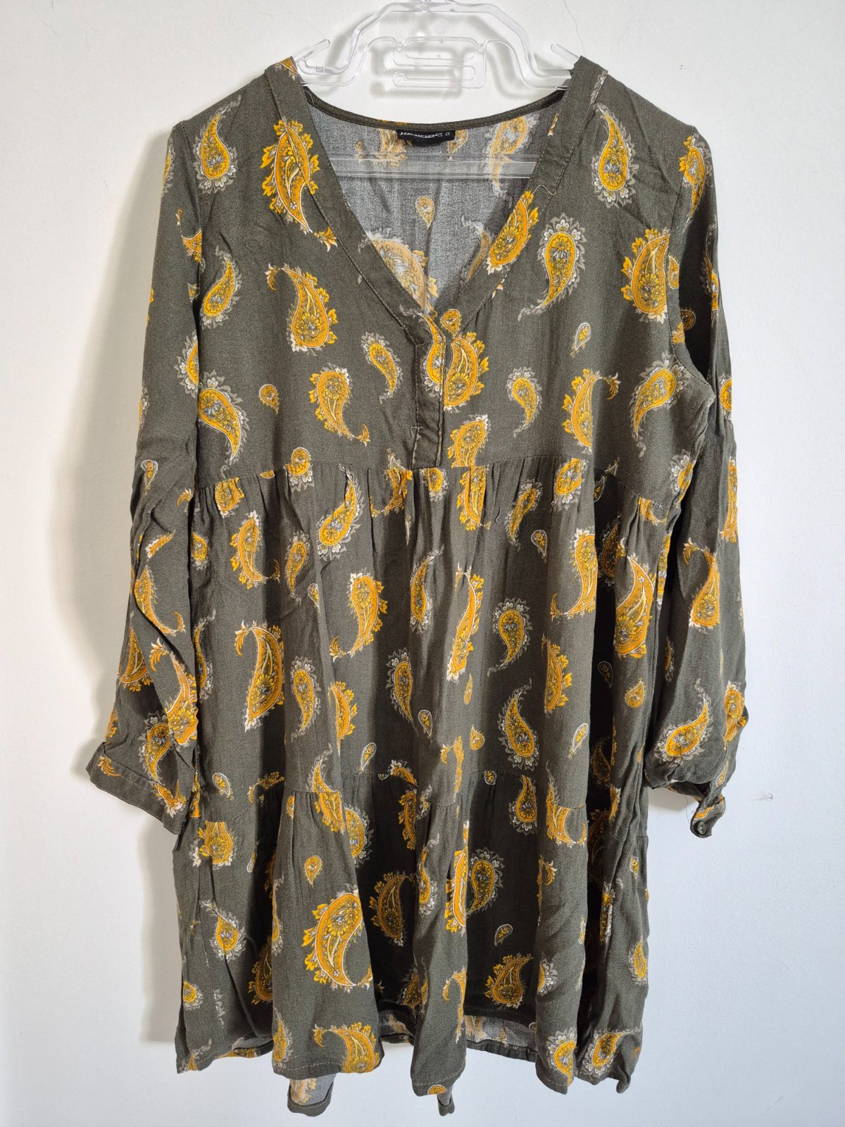 Robe verte motarde