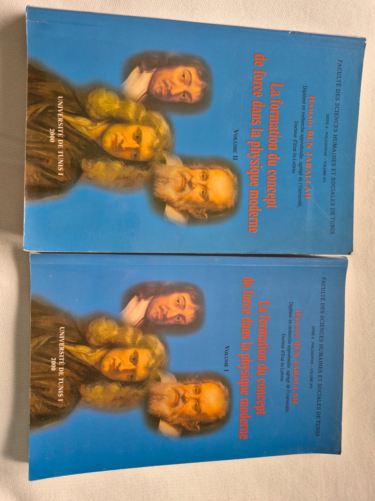 2 livres philosophiques volume I + volume II