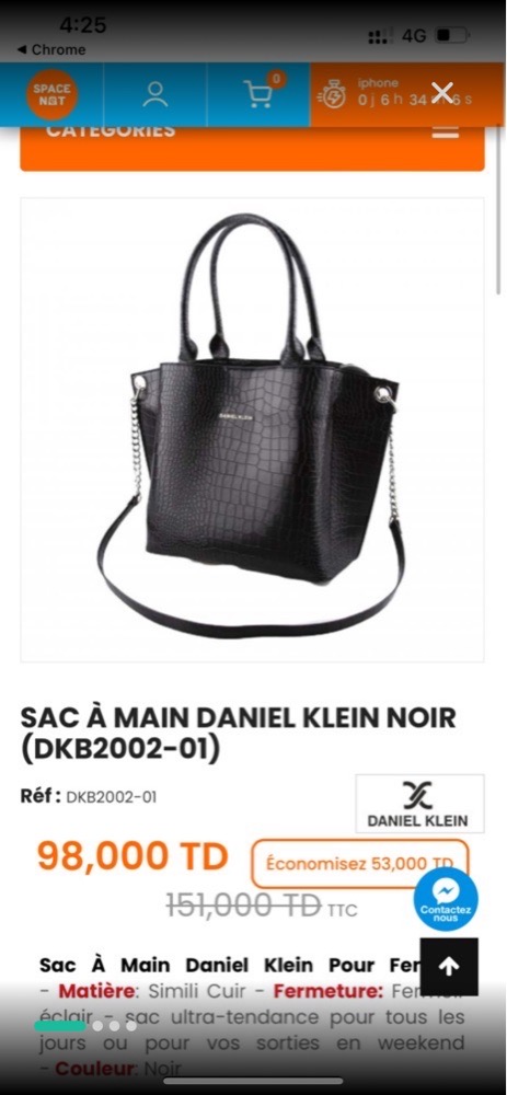 Sac Daniel klein