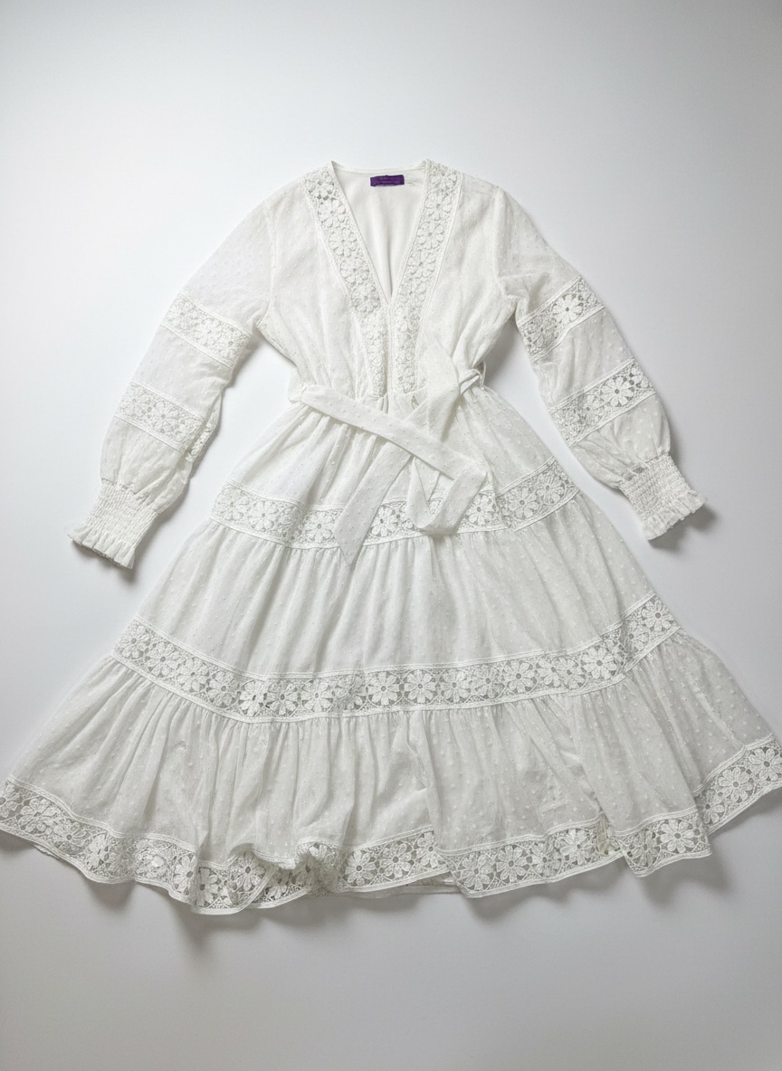 Robe broderie anglaise neuve