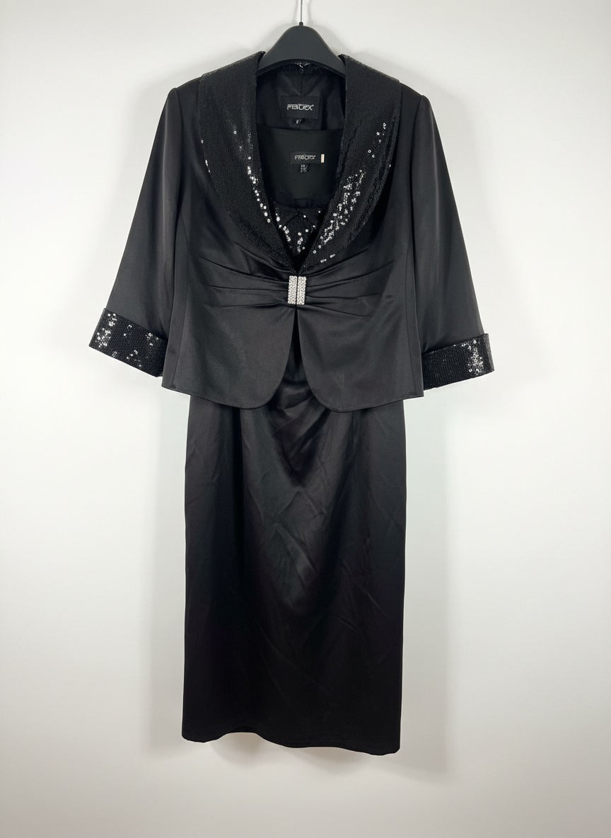 Robe soiree avec veste