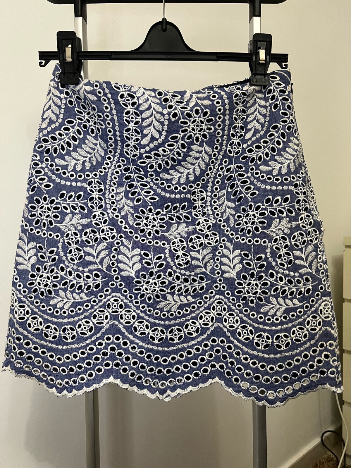Jupe broderie anglaise 36