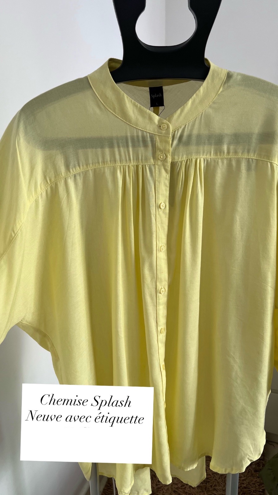 Chemise butter yellow neuve