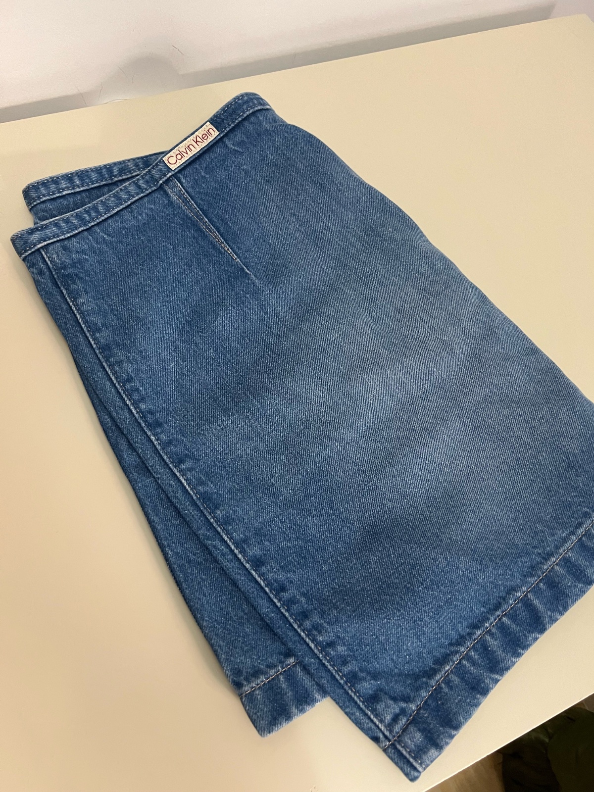 Jupe en jean calvin klein 38