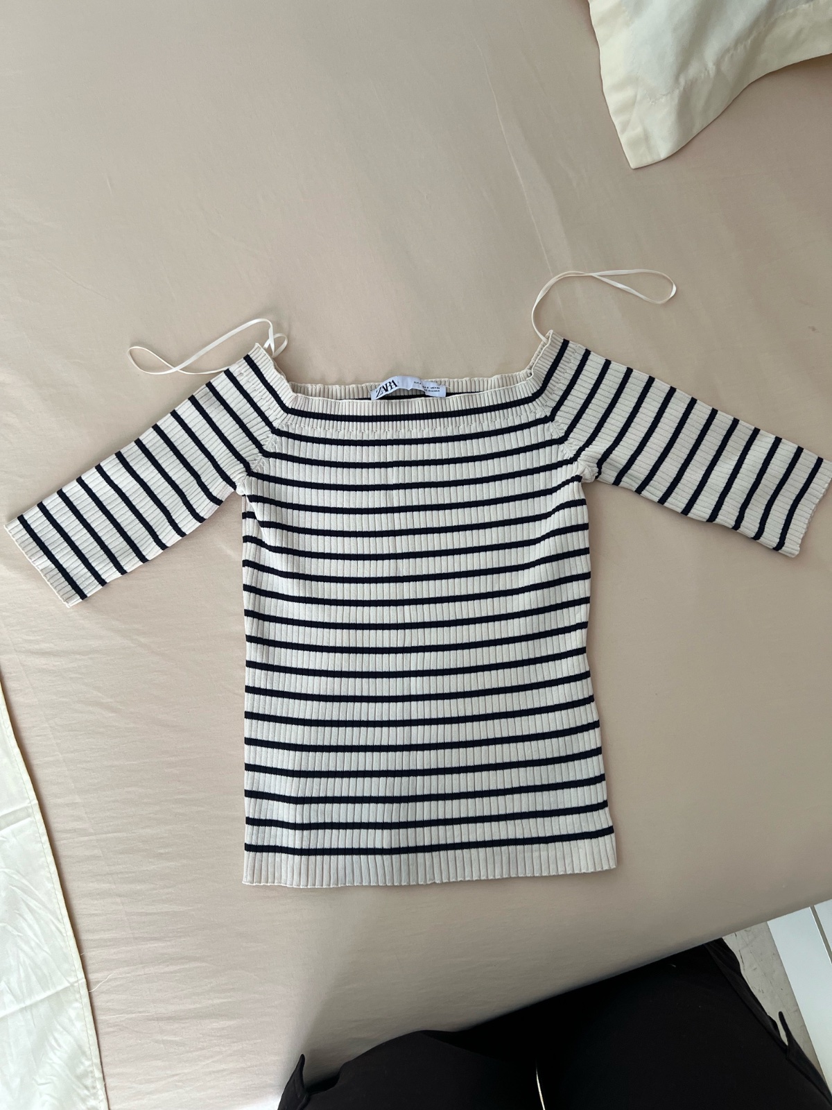 Pull col bateau zara neuf jp