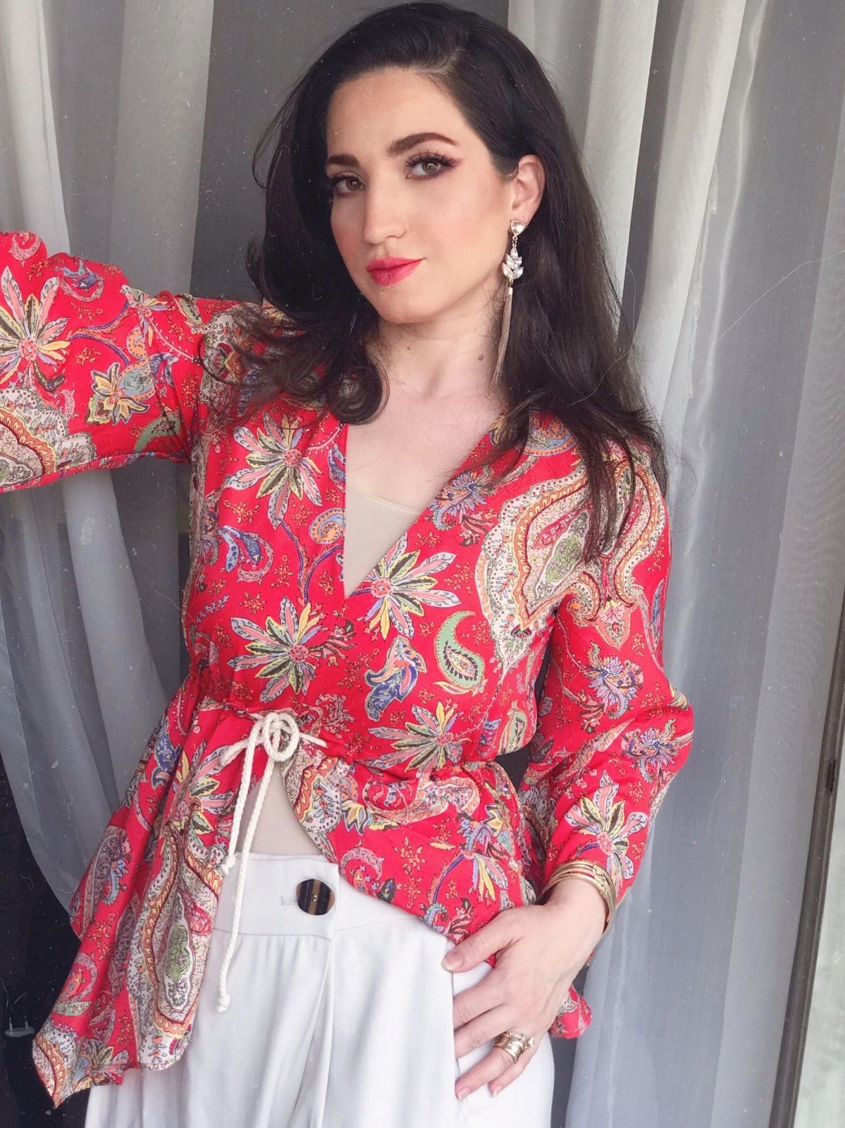 Une blouse zara neuve la taille L