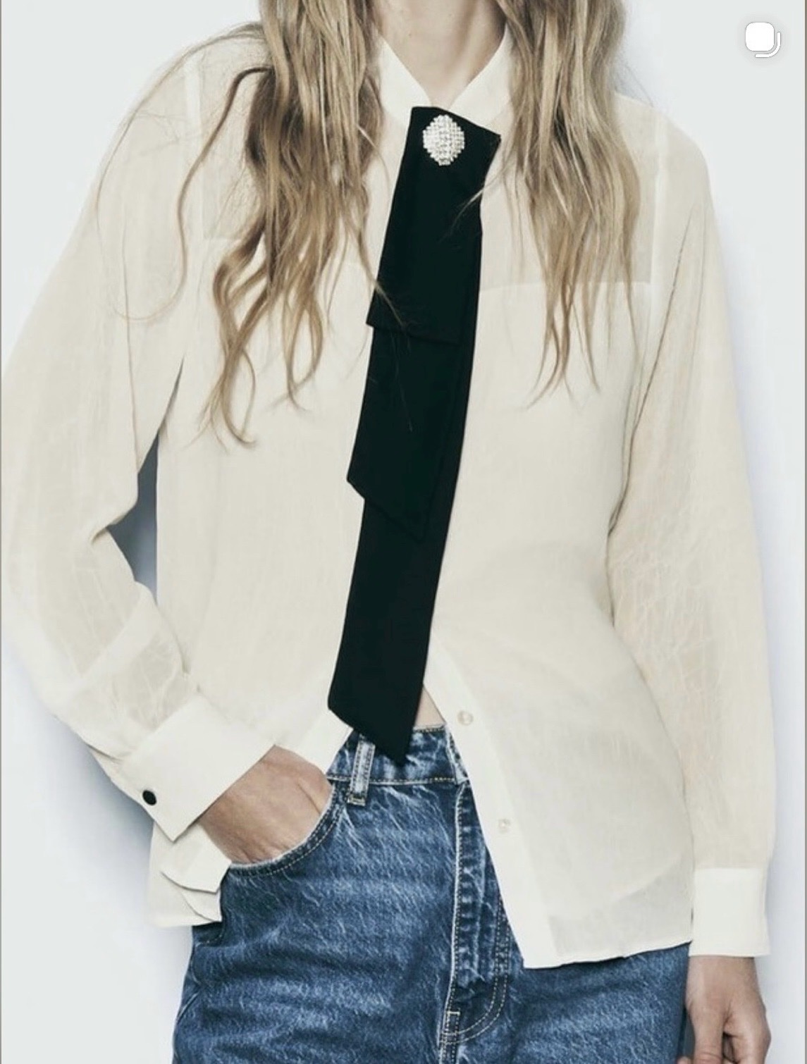 Chemise zara neuve taille xl