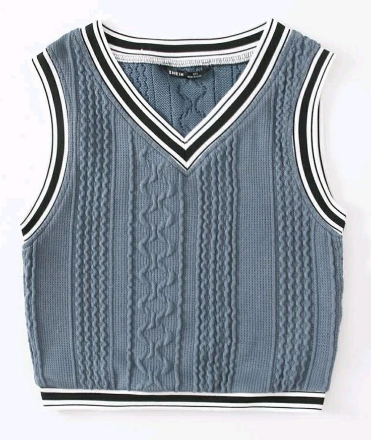 Débardeur Bleu shein 