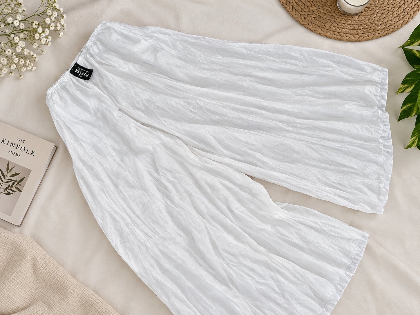 Pantalon blanc Palazzo 🇹🇷🤍