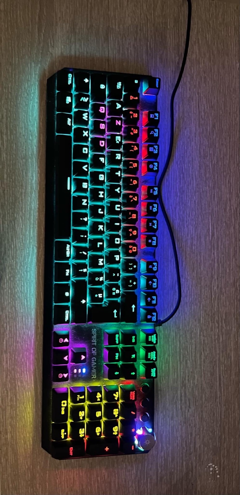Clavier 100% mecanique 