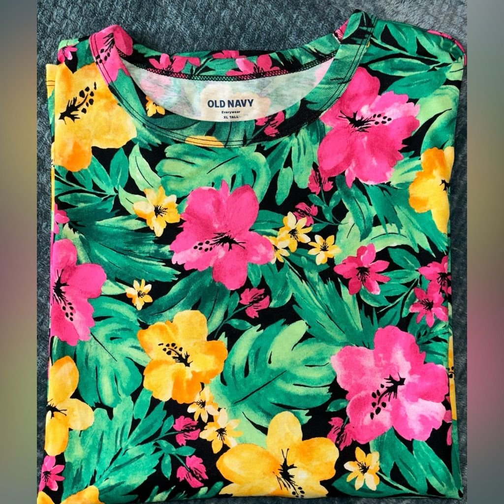 Pull fleurie 