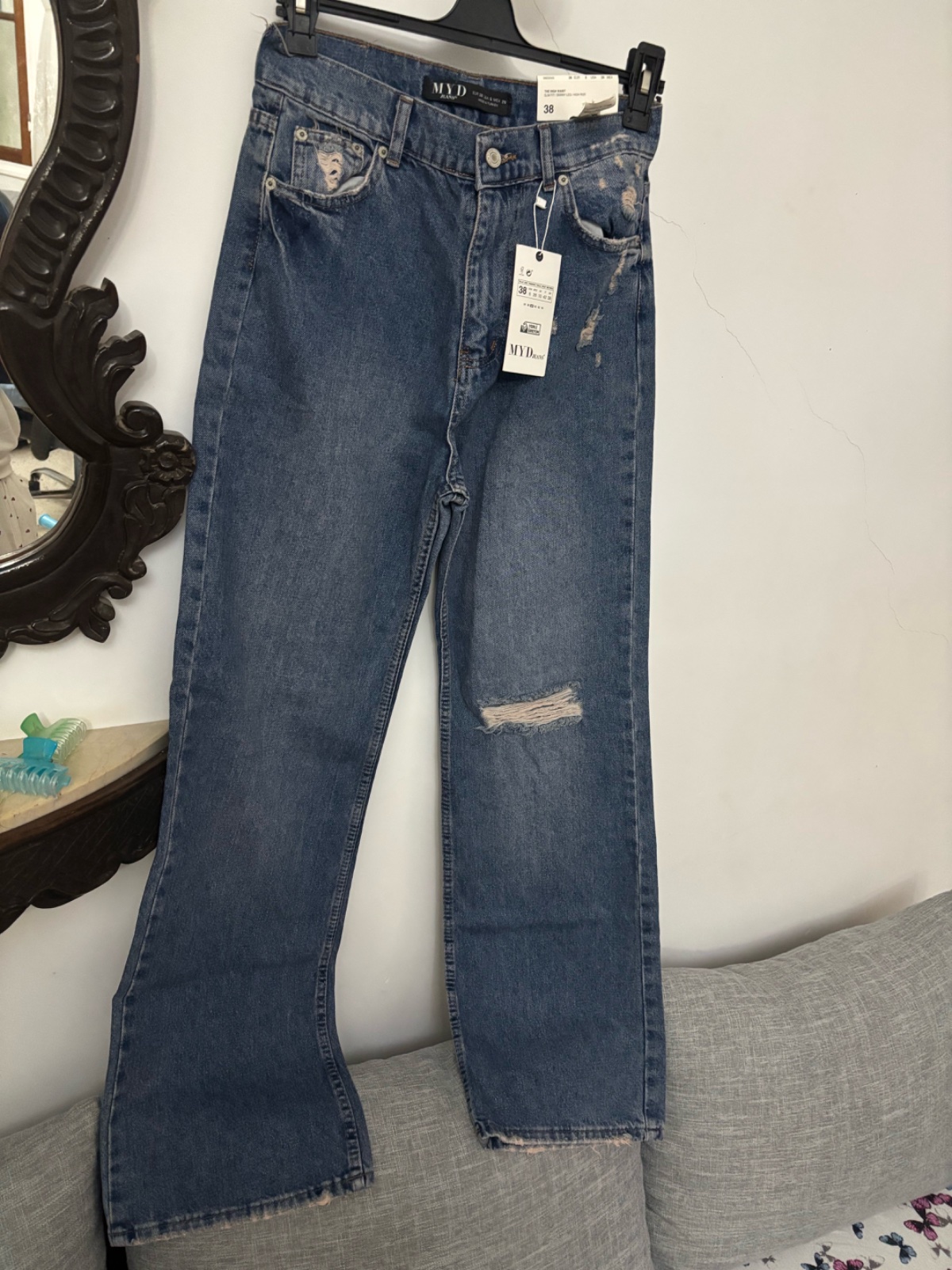 Jean pour femme taille haute
