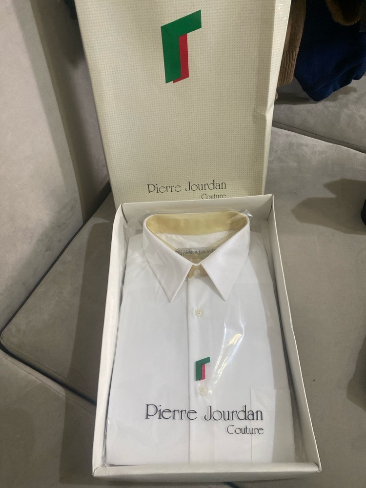 Chemise homme Pierre Jourdan Couture - Neuve avec boîte