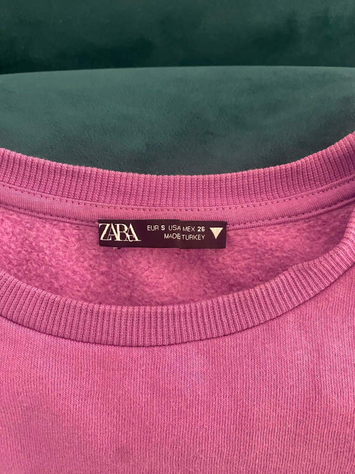 Top violet ZARA – Taille S