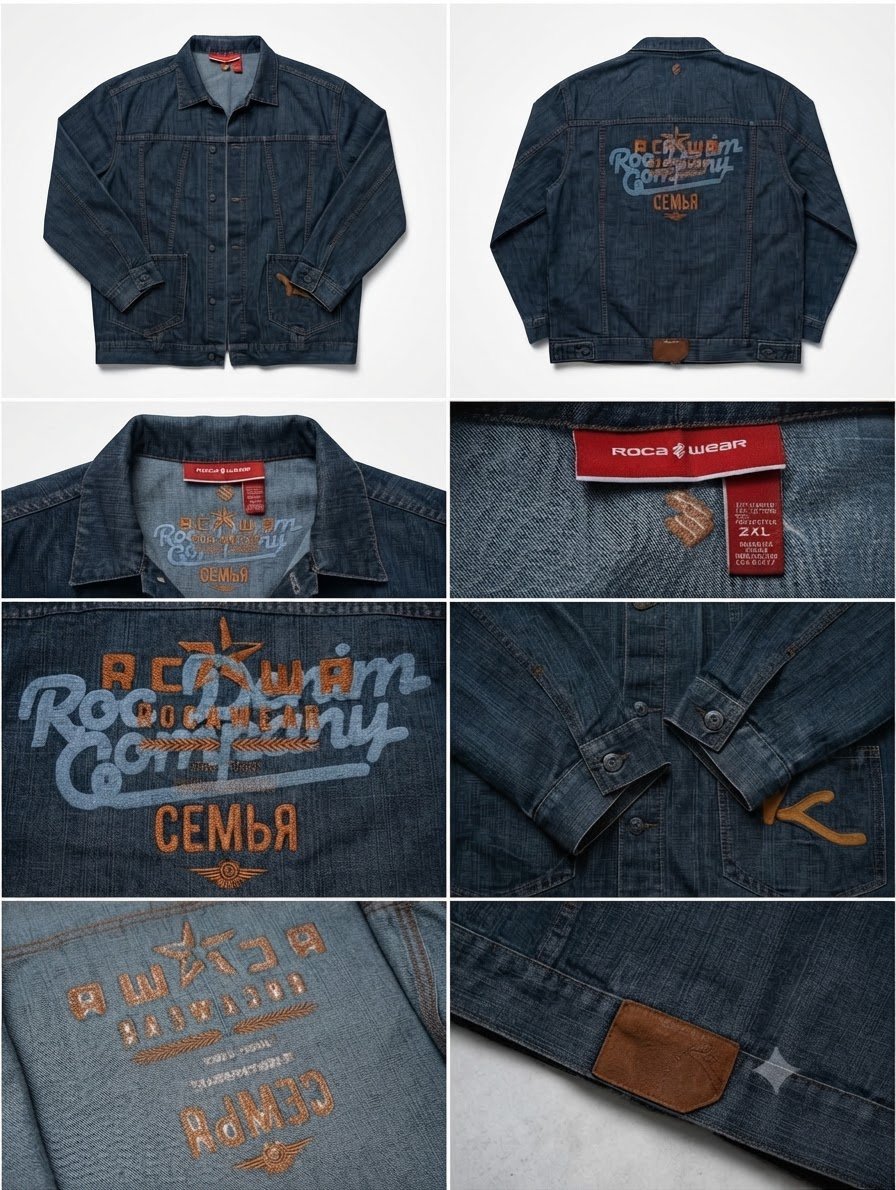 Veste en jean Rocawear Vintage-taille 2XL