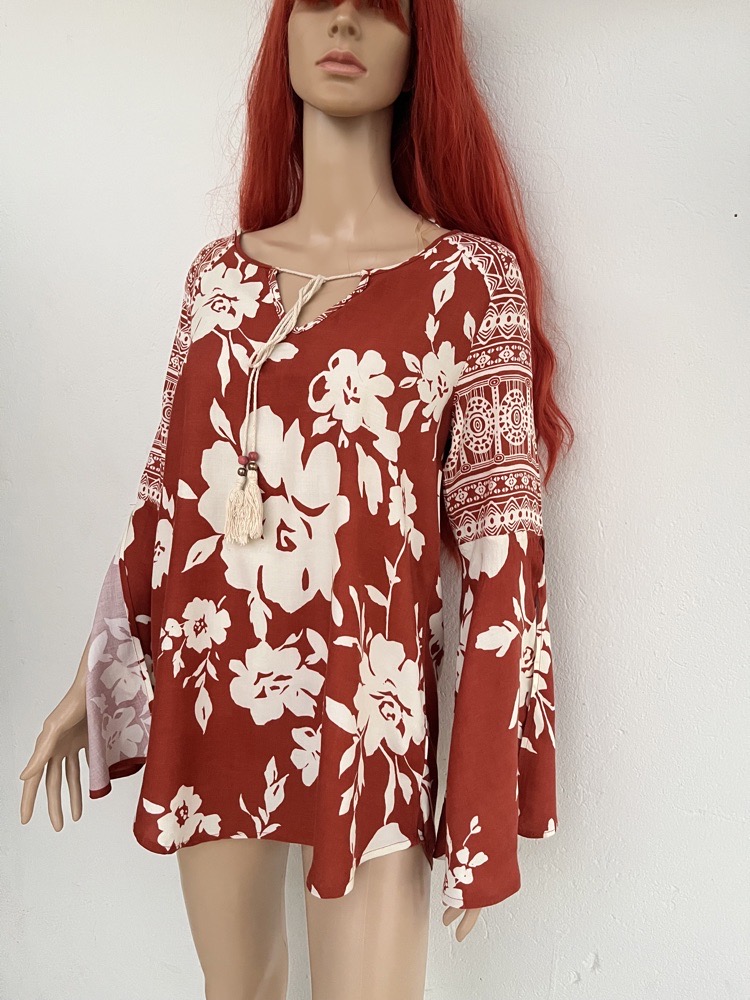 blouse mi longue 