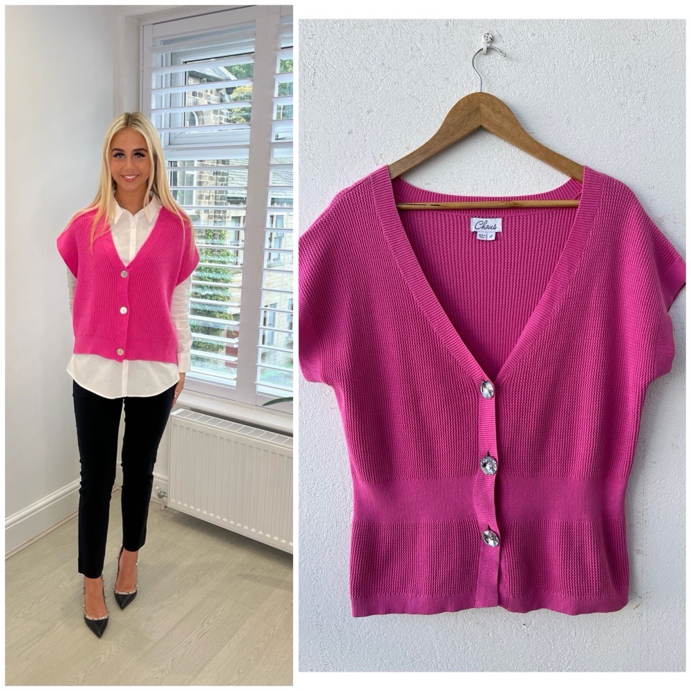 Cardigan Sans Manches