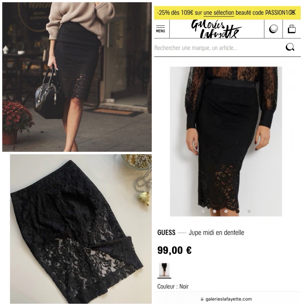 jupe short GUESS