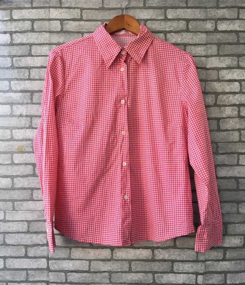 chemise rouge à carreaux
