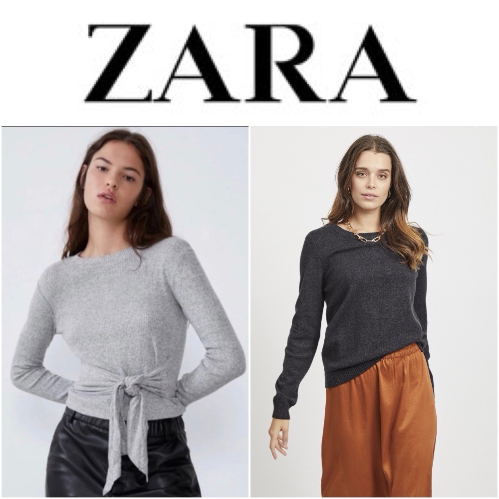 lot de deux pulls ZARA 