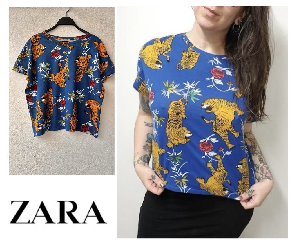 t-shirt Zara léopard 🐆 