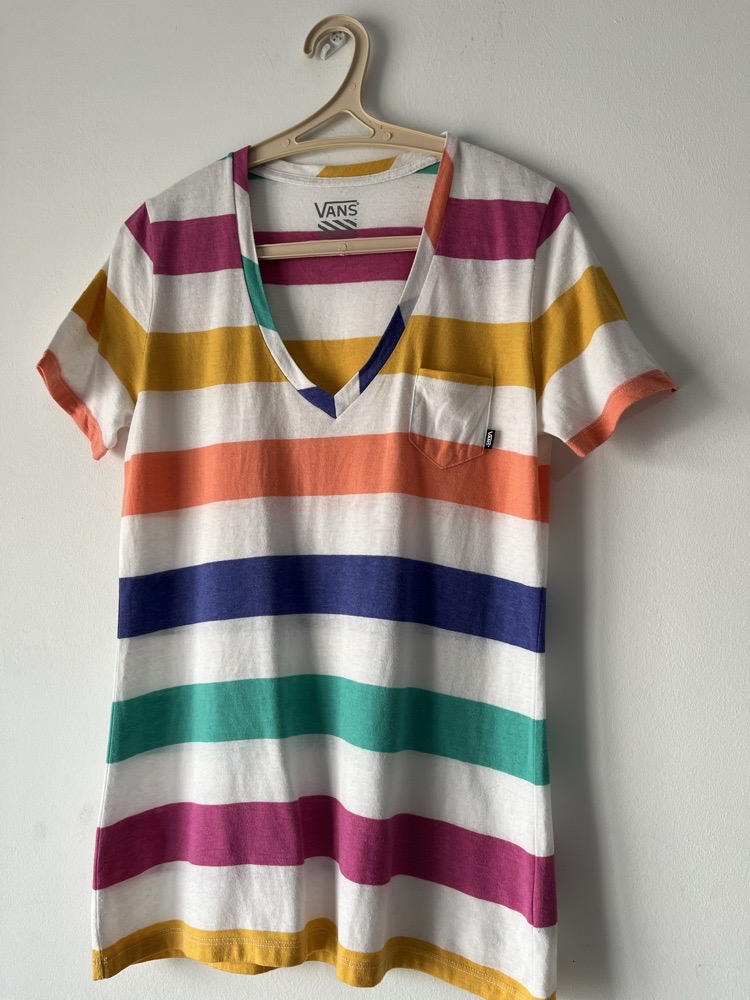 pull à rayures vans 