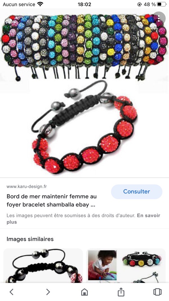 lot de deux bracelets taille réglable neuf jamais porte 