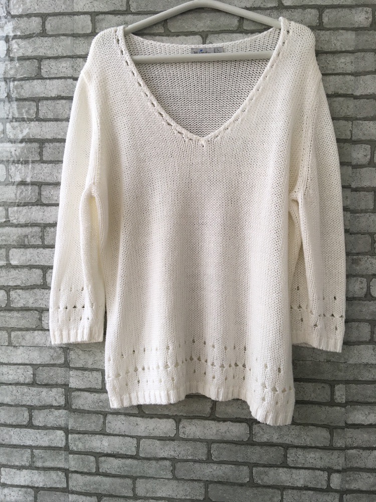 pull mi longue taille L 