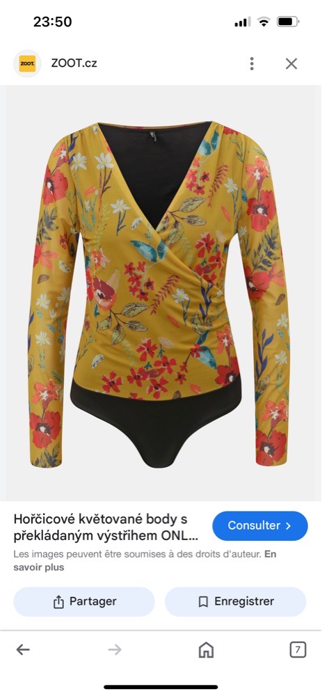 body croisé taille M only 
