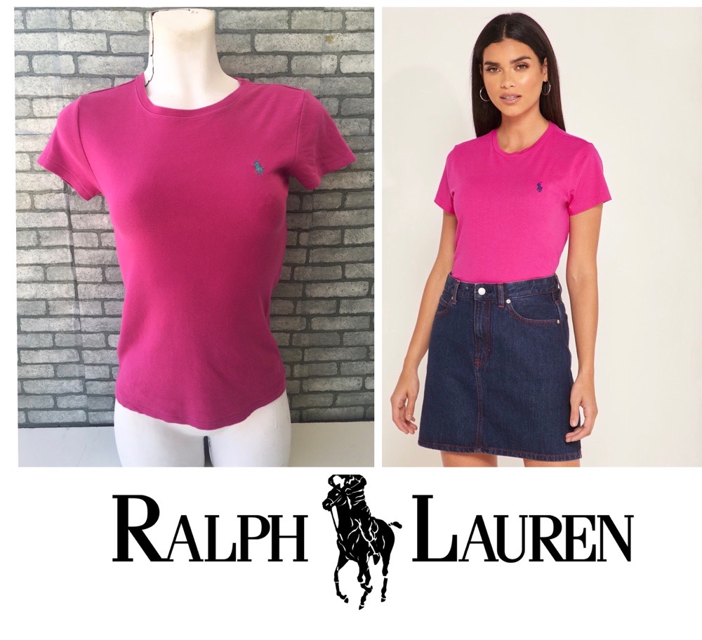 très jolie RALPH LAUREN col rond 