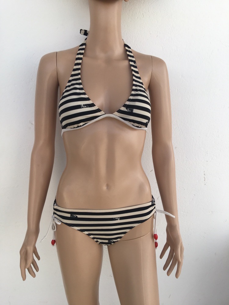 ROXY maillot de bain deux pièces avec rayures 