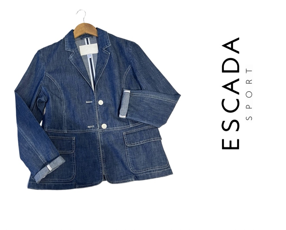 veste jean escada 