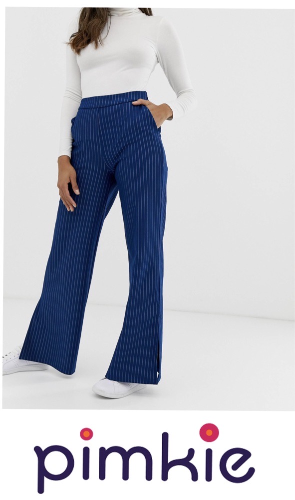 pantalon taille haute demi-saison légère de la marque PIMKIE 