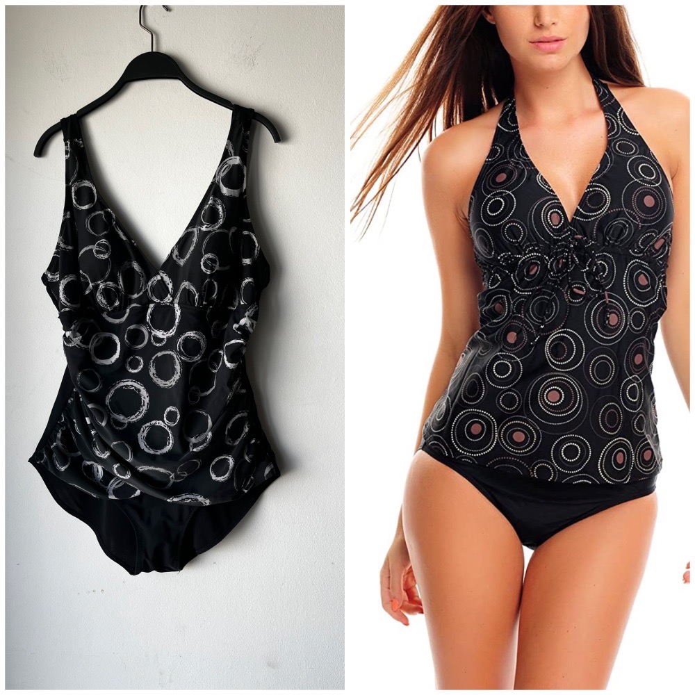 maillot de bain 🩱 grand taille tissu gain à l'intérieur yekbes l kerech