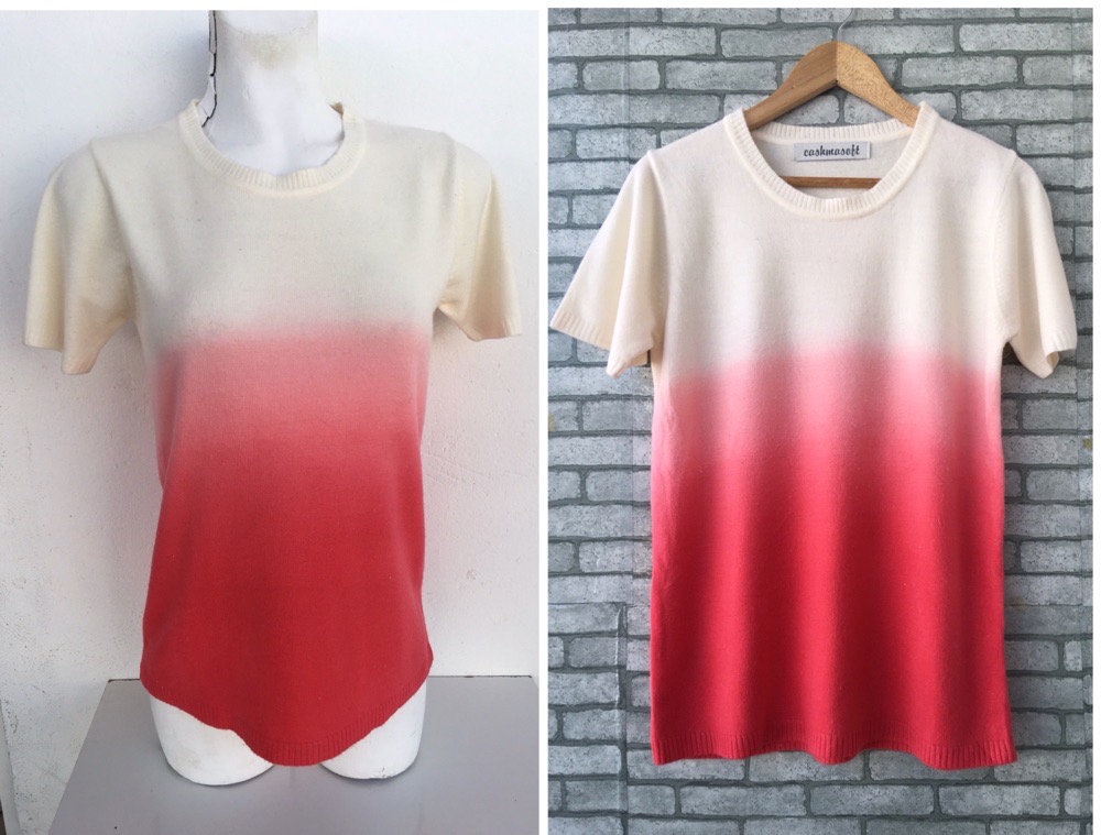 over size tie and dye 
