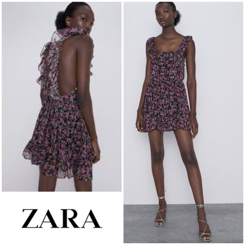 Robe floral ZARA  
