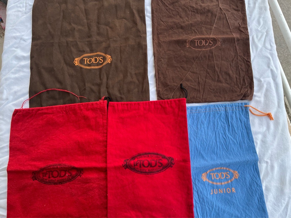 Lot 5 dust bag Tod's 