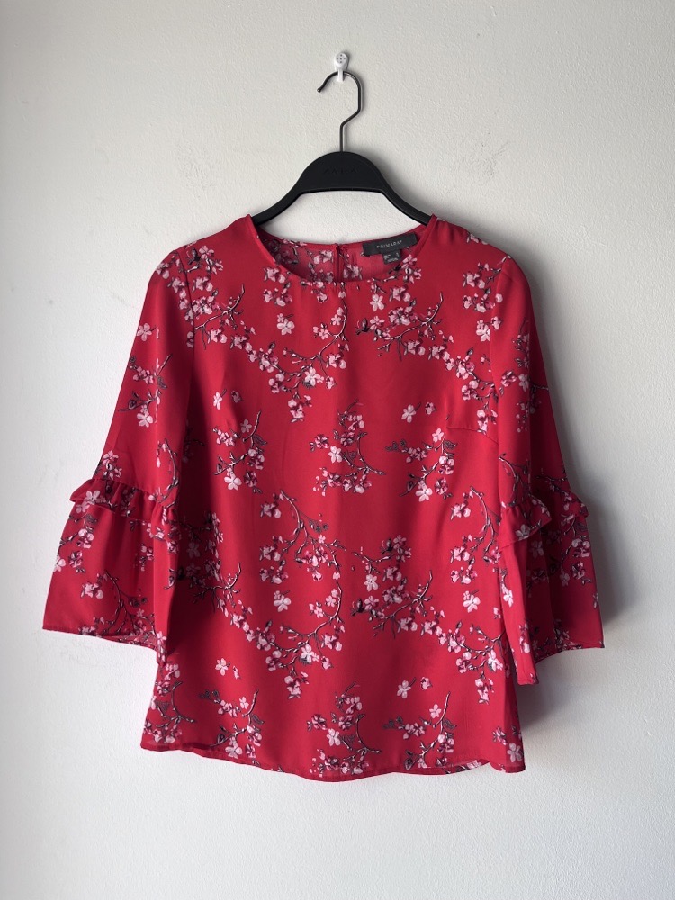 blouse florale primark over size 