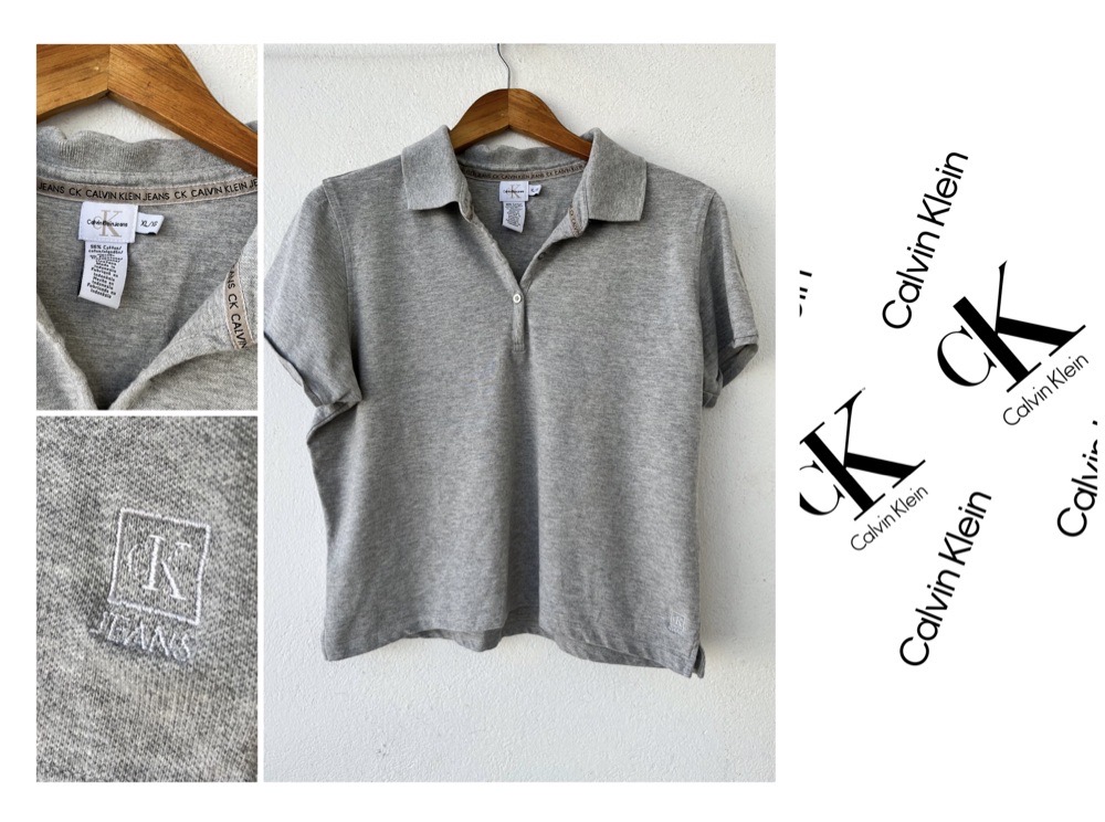 polo Calvin Klein authentique 