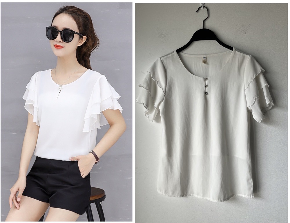 blouse blanc taille M